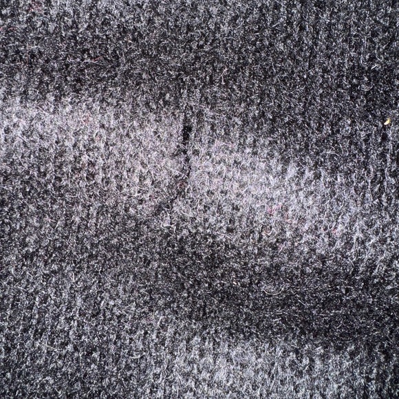 Beautiful Felted wool blend scarf set and leather gloves with rabbit fur trim - Picture 11 of 11